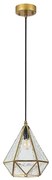 Lustră pe cablu Rabalux 72245 NORAH 1xE14/40W/230V auriu