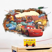 Sticker perete Cars 3D Disney 70 x 50 cm