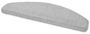 Covorașe pentru scări gri cu bandă adezivă 15 buc. 23x65 cm Fancy – Hanse Home