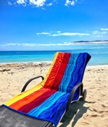 Prosop plaja 90A 160 cm 100% bumbac - Waves