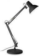 Lampa de birou cu brat articulat WALLY TL1 TOTAL BLACK