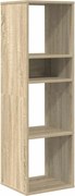 vidaXL Bibliotecă, stejar sonoma, 34x31x112 cm, lemn prelucrat