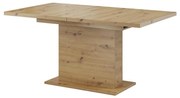Masă extensibilă STRAP, finisaj stejar Artisan
