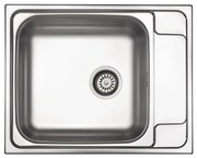 Chiuvetă de bucătărie Deante ZEO_011B SOUL 50x63 cm satin