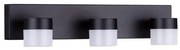 Aplica de perete baie cu 3 surse de lumina LED TEKO