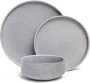 Set 18 vase din gresie Bonami Selection Malia, gri