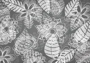 Fototapet - Flori - gri (254x184 cm)