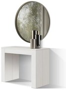 Consola extensibila tip masa Roma - ALB - 300 cm/90 cm /76 cm - 12 - Extensibila