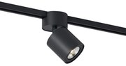 Spot modern negru pentru sistem de șină monofazat GU10 70mm - Iconic Roto