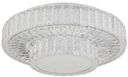Plafonieră LED dimabilă Globo 67162-50D MUCKY 50W/230V d. 50 cm + telecomandă
