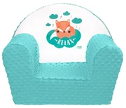 Fotoliu New Baby Minky Fox mint , 42 x 53 cm