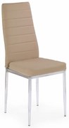 Scaun de bucaterie Perla, bej/argintiu