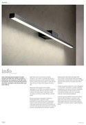 Aplică LED pentru oglindă de baie Redo 01-3270 ASTON LED/12W/230V CRI90 IP44 negru