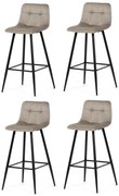 Set de scaune de bar B-X7015 CAP2, 4 buc.