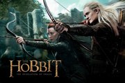 Poster de artă Hobbit - Legolas and Tauriel