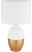 Lampă de masă VALENTINO 1xE14/40W/230V alb Globo 21627W