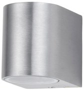 Aplica de perete exterior finisaj brushed aluminiu, IP44 Chile 8020 RX