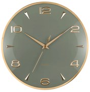 Karlsson 6017GR ceas de perete design, gri,diametru 40 cm