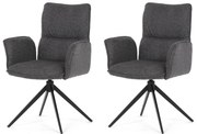 Set de scaune de sufragerie DCH-D1328 GREY2, 2buc.