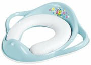 Reductor toaleta copii, antiderapant, colac integrat moale si manere, Bear  Friends Mint, Maltex Baby