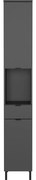 Dulap de baie gri antracit înalt, îngust 30x190 cm Arcena – Germania