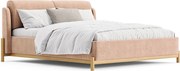 Pat tapițat Arno cu saltea, 140/160/180 cm - 180x200