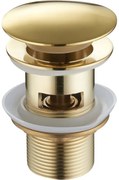 Mexen dop click-clack rotund cu preaplin, Aurie - 79920-50