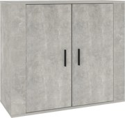 vidaXL Dulap, gri beton, 80x33x70 cm, lemn prelucrat