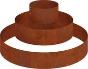 vidaXL Vază pentru Grădină Maro 120 x 120 x 20 cm