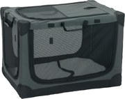 PawHut Transportin moale pliabil pentru câini și pisici cu pernă, husă lavabilă, aerisire Oxford 600D, 76x54x54 cm, Verde | Aosom Romania