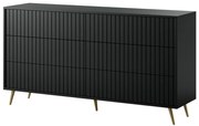 Dulap Biel B5  (negru + auriu). 1099295