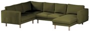Husă pentru canapea de colț Norsborg cu 5 locuri și șezlong Norsborg