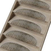 Covorașe pentru scări 16 buc. 20x65 cm Horizon – Vitaus