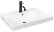 Lavoar încastrat MANDY 46 x 60 cm ceramică/alb lucios - REA-U3326