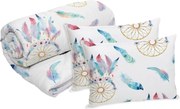 Set Alcam 2 perne microfibra 50x70 cm si pilota matlasata 200x220 cm, Dream Catcher
