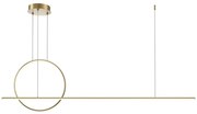 Lustra LED suspendata design geometric Halo alama