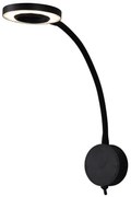 Aplica de perete cu reader LED BOAVISTA negru