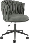Scaun TALON, gri, stofa, 55x60x75 cm