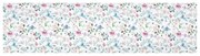 Traversă de masă Mix de flori , 40 x 150 cm