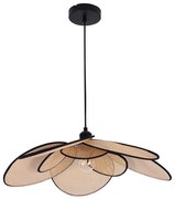 Lustră pe cablu TOBAGO 1xE27/20W/230V d. 60 cm bej