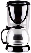 Cafetiera electrica Rosberg R51170C, 800W, 10-12 cesti, Sticla ignifuga, Negru/Alb