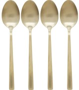 Set de lingurițe aurii EH 4 buc, 15 cm, 15 cm