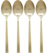Set de lingurițe aurii EH 4 buc, 15 cm, 15 cm