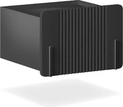 Noptieră Malmi 45 cm cu sertar - negru mat / negru