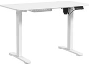 Vinsetto Birou Stație Înaltă-Scăzută, reglabil în înălțime, 120x60x72-116cm, Alb | Aosom Romania