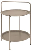 Masuta metalica VARIO diametru 50 cm, bej