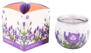 Lumânare parfumată Arome Lavender în sticlă, 90 g