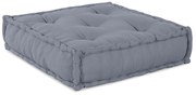 vidaXL Pernă 2 pcs Gri 70 x 70 x 36 cm Poliester