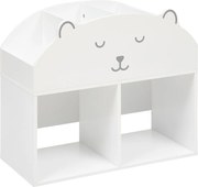Raft pentru cărți pentru copii ursulet TEDDY, 56 x 30 x 64 cm