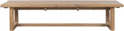 Măsuță de cafea din lemn masiv de teak, 180×70×40 cm, „Kayu"